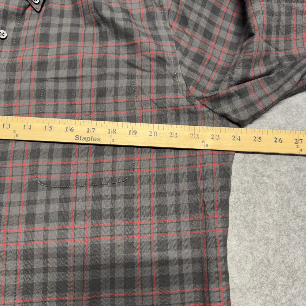 Lot of 6 Van Heusen Classic Fit Plaid Button Down Shirts Large L‎ Long Sleeve - Picture 10 of 12